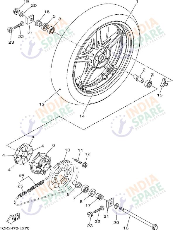 REAR WHEEL